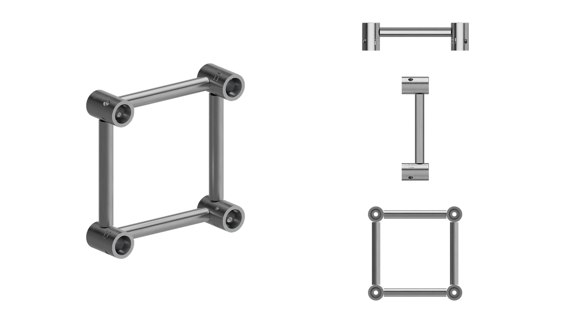 Adaptor for conical trusses