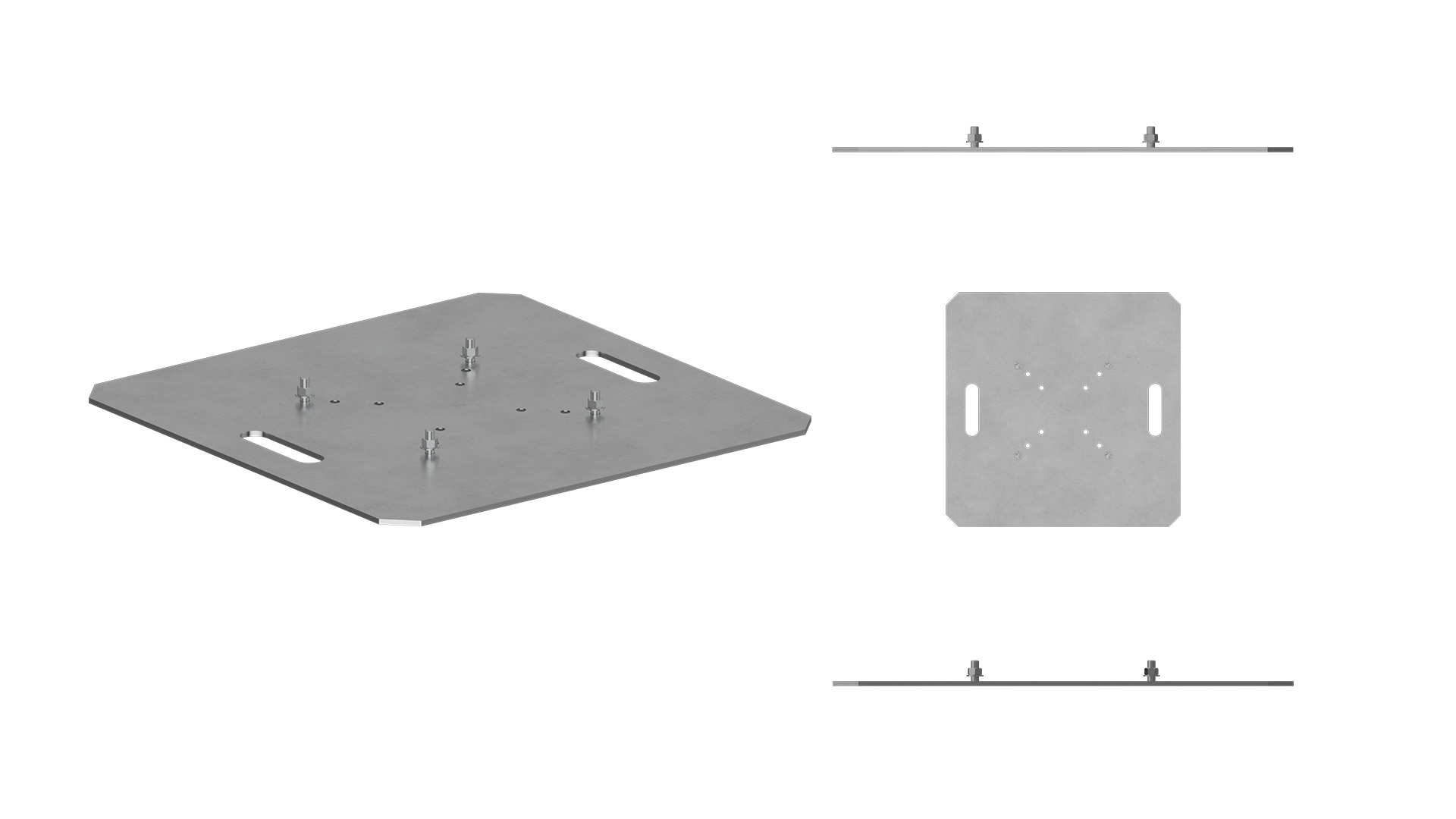 Base plate 3636 plated for 1212 trusses